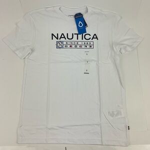 Nautica Men’s White T-Shirt New With Tags